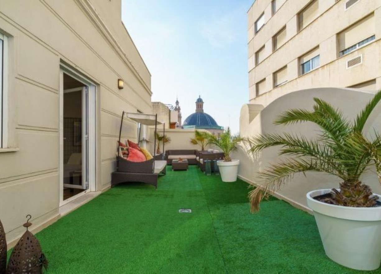 Location longue durée - Penthouse - Valencia - El Mercat