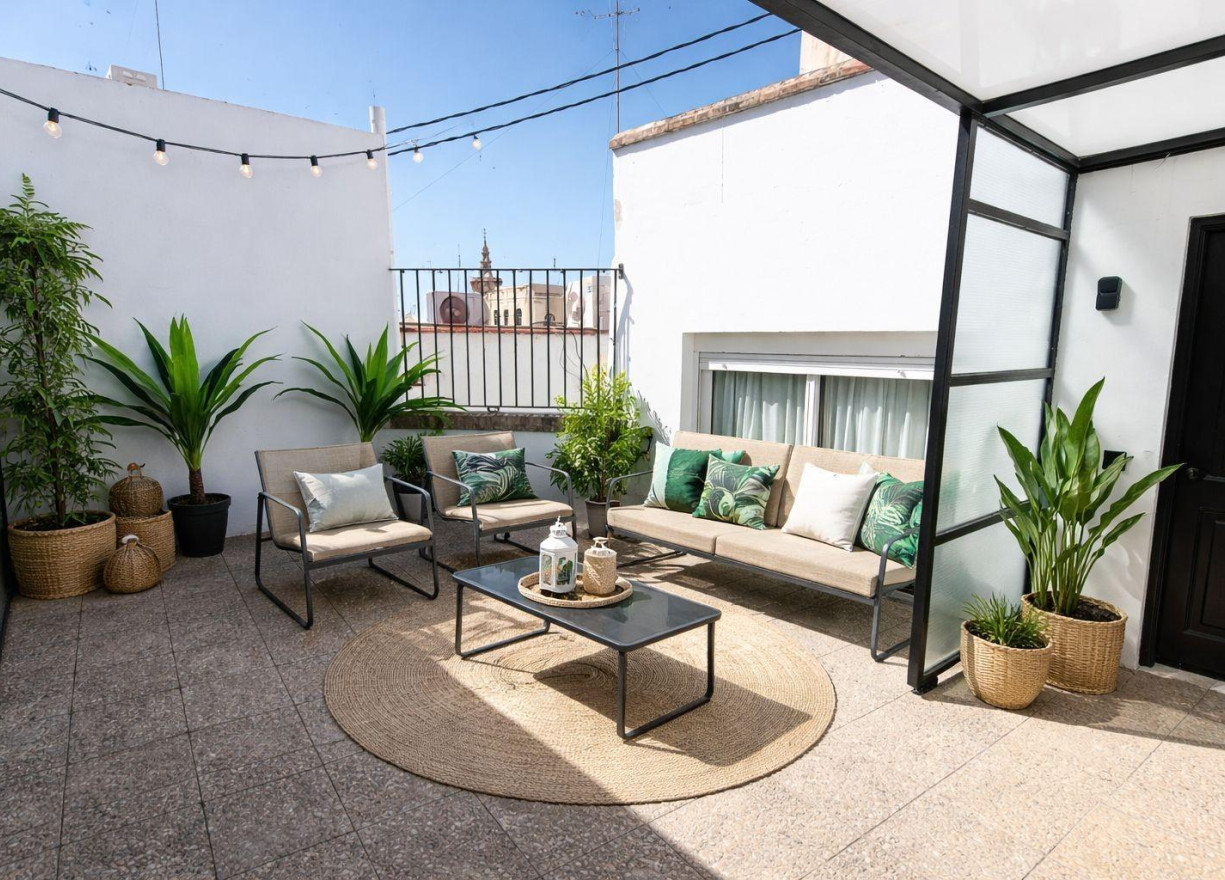 Location longue durée - Penthouse - Valencia - El Mercat