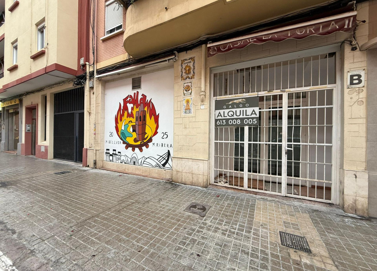 Long time Rental - Commercial premises - Valencia - Patraix