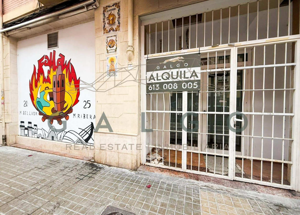 Long time Rental - Commercial premises - Valencia - Patraix