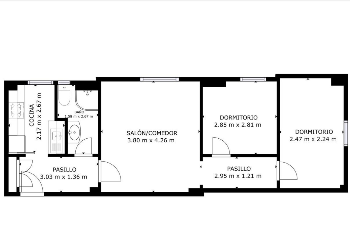 Sale - Flat - Valencia - Camins al Grau