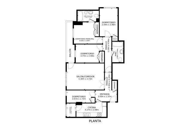 Sale - Flat - Valencia - Mestalla