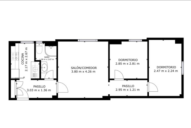 Sale - Flat - Valencia - Camins al Grau