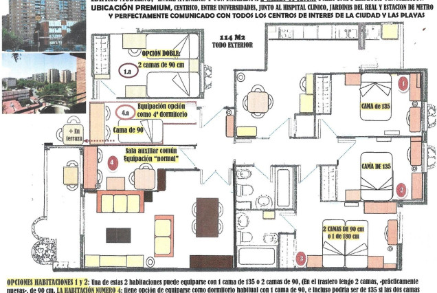 Long time Rental - Flat - Valencia - L´Amistat - Amistad